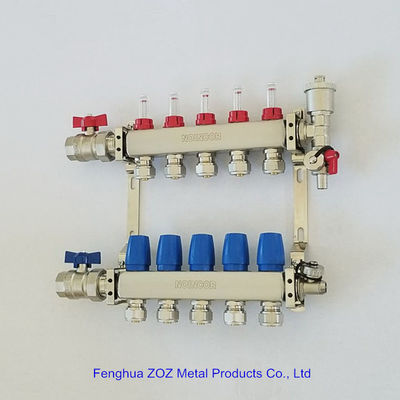 Hydronic Radiant Heat Manifold Supples, Hydronic PEX Tubing Radiant  Floor Heating Manifold