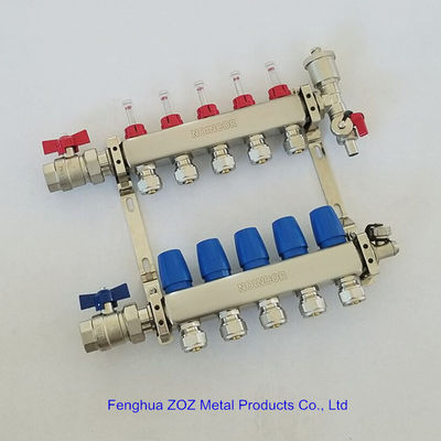 Hydronic Radiant Heat Manifold Supples, Hydronic PEX Tubing Radiant  Floor Heating Manifold